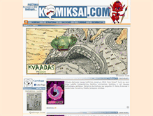 Tablet Screenshot of komiksai.com